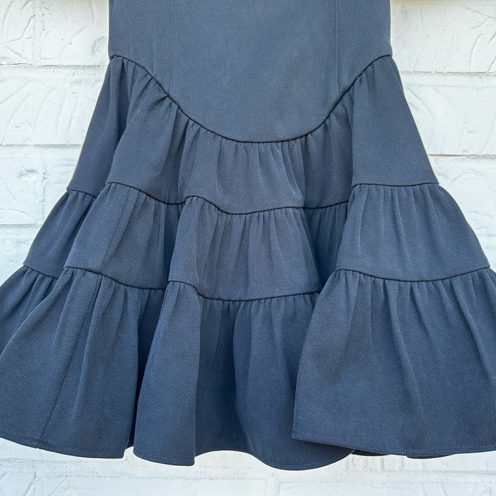 New Shushu/Tong Black Beaded Bow Minidress Size Small - Picture 8 of 16